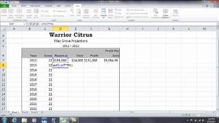 Excel How to build formulas for percentage increase and percentage decrease [upl. by Terrel]