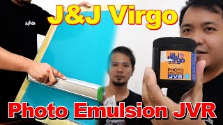 JampJ Virgo Photo Emulsion JVR  First Time using Photo Emulsion with sensitizer [upl. by Gerta]