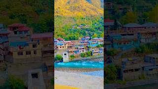 Manker Swat VALLEY 🍂 shortsfeed travel nature swatview villagelife [upl. by Ahgiel316]