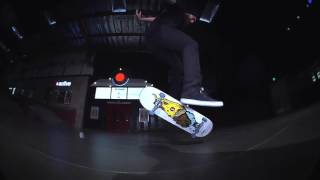 Chris Haslam Trickipedia  Nollie Bigspin Heelflip [upl. by Lletram]