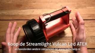 Streamlight Vulcan Led ATEX review  ledscherpnl NLBE [upl. by Fredrika]