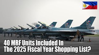 40 MRF Units Included In The 2025 Fiscal Year Shopping List [upl. by Constance]