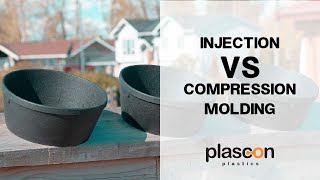 Compression Molding Vs Injection Molding  Plastic Molding [upl. by Zere203]