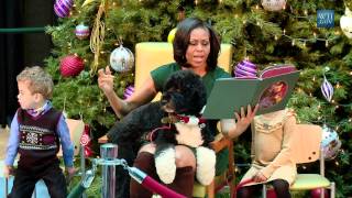 The First Lady Reads quotTwas The Night Before Christmasquot [upl. by Stucker446]