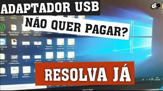 Adaptador Wireless não funciona SOLUÇÂO [upl. by Nairod320]