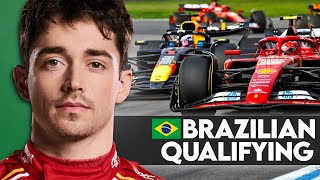 Brazil Grand Prix Qualifying  F1 2024 LIVE [upl. by Hilario]