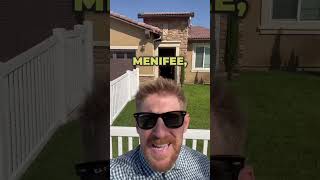 Menifee California Check out this single story home Reach me direct at 909 851 9208 [upl. by Daahsar]