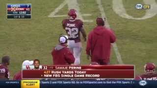 Samaje Perines Record Setting Day [upl. by Htur]