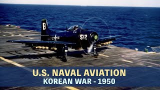 US Naval Aviation In Korean War  1950  Air Carrier  Marine Wing  Timeline  Fixed [upl. by Boothman]