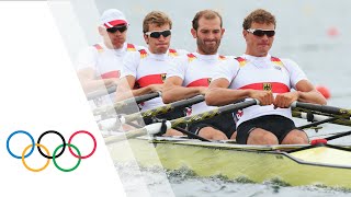 Mens Quadruple Sculls Rowing Final Replay  London 2012 Olympics [upl. by Maccarthy]