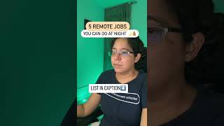 5 Remote Jobs [upl. by Alarise]