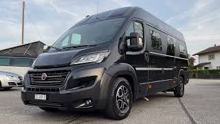 Adria Twin Plus 640 SGX Black Edition 9 Speed Automatik 160PS Fiat Ducato [upl. by Anett]