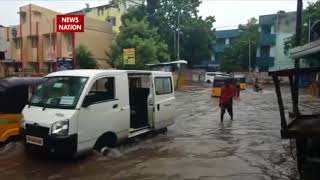 Tamil Nadu faces water logging due to Northeast monsoon [upl. by Schlessel720]