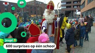 Sinterklaas op de grootste school van Nederland [upl. by Gyimah610]