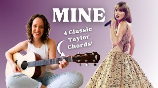 MINE Taylor Swift Guitar Tutorial  Speak Now Taylor’s Version [upl. by Katya]