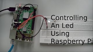 Project Controlling An LED Using Raspberry Pi Beginner [upl. by Melbourne]