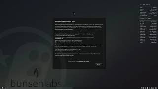 Looking at Bunsenlabs Linux Beryllium Live [upl. by Ynnot449]