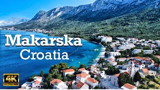 Why You Should Visit Croatia  Makarska  Hrvatska 2023  Croatia Drone 4k [upl. by Ney]