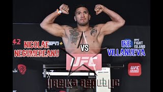 75 UFC Nicolae Negumereanu vs Ike Villanueva [upl. by Aneres972]