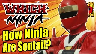 How Ninja Are Power Rangers  Which Ninja [upl. by Urbanus]