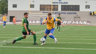 Tabor College Men’s Soccer vs Saint Mary [upl. by Yentterb529]