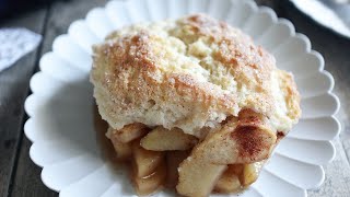 Classic Apple Cobbler Recipe [upl. by Eugeniusz]