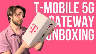 Unboxing the TMobile Home Internet 5G Gateway G4AR [upl. by Anirod39]