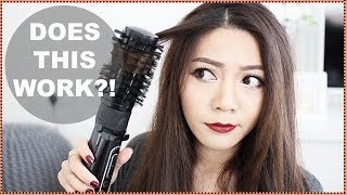 First Impression BABYLISS BIG HAIR SPINNING HOT AIR STYLER [upl. by Eivlys]