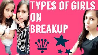 Types of girls after breakup  valentines special  funny video  Charu Dixit [upl. by Bury]