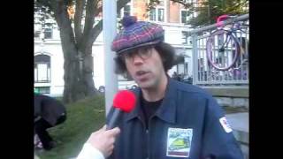 Fan Interviews Nardwuar The Human Serviette [upl. by Eahsal]