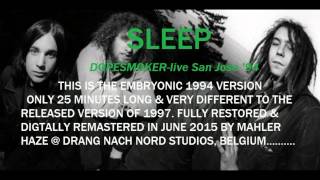 SLEEP quotDopesmokerquot live 1994early version REMASTERED RARE [upl. by Lirret46]