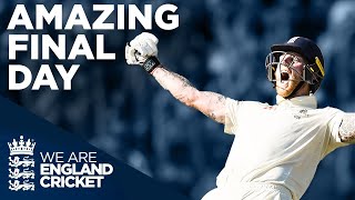 Headingley Final Day HIGHLIGHTS  Incredible Ben Stokes Wins Match  The Ashes Day 4 2019 [upl. by Jehias]