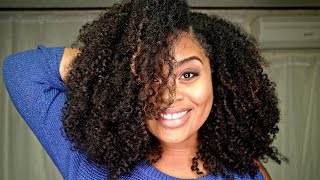 BEST Natural Looking WEAVE Kinky Curly Extensions from HerGivenHair [upl. by Roswell]