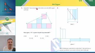 SUPARA TYT AYT GEOMETRİ 2024 DİK ÜÇGEN TEST 3 [upl. by Peh]