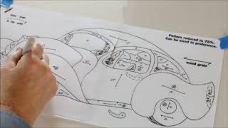 Car Diagram Traced and Laser Cut [upl. by Suoicerpal]