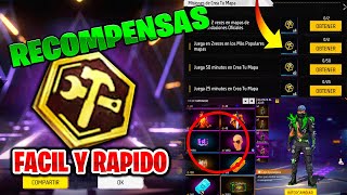 Cómo CONSEGUIR muchos Tokens CREA TU MAPA Actualización CAJA APOCALIPSIS FREE FIRE PARED GLOO GRATIS [upl. by Luis31]