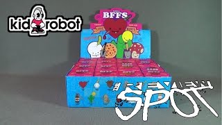 Collectible Spot  Kidrobot BFFs Series 3 Love Hurts Vinyl Figures CASE OPENING [upl. by Mikael7]