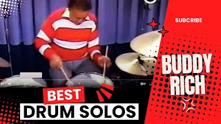 The Best BUDDY RICH Drum Solos EVER [upl. by Aneleairam]