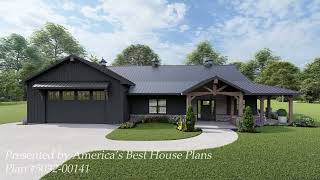 EXCLUSIVE BARNDOMINIUM HOUSE PLAN 503200141 WITH INTERIOR [upl. by Attecnoc]