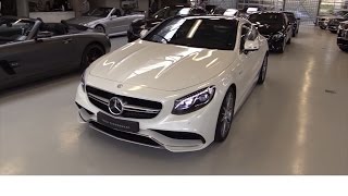 MercedesBenz S63 AMG Coupe 2015 Start Up In Depth Review Interior Exterior [upl. by Aronael]