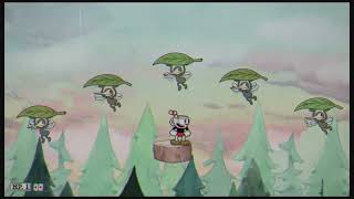 Cuphead Treetop Trouble Run n Gun level  Trying until I beat it [upl. by Yeniar]