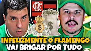 PALMEIRENSES TEMEM PODER FINANCEIRO DO FLAMENGO KKKKKK [upl. by Ycnaffit669]