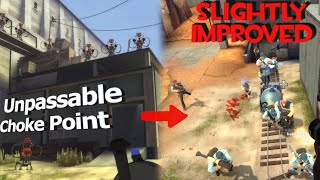 The Worst Choke Point In 100 Player TF2 Was Slightly Improved [upl. by Alethia35]