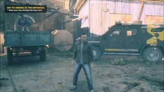 Quantum Break How to Open the Gate Get to Serene at Drydocks [upl. by Niamrahc211]