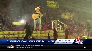 Garth Brooks concert registers as small earthquake [upl. by Janina748]