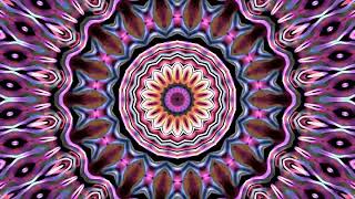 The Splendor Flower Kaleidoscope Seamless 30 Minute Guided Meditation Background Video  Screensaver [upl. by Sandstrom172]