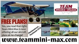 FREE aircraft plans TEAM MiniMax back in production [upl. by Aillicirp125]