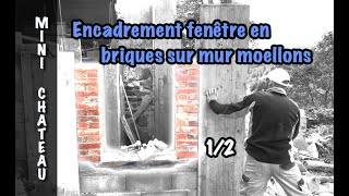 ENCADREMENT DE FENETRE EN BRIQUES ROUGES REPRODUCTION S1 EP14 PART12 [upl. by Nibram902]