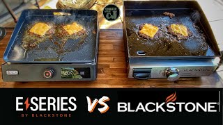 Blackstone ESERIES vs Original Blackstone Griddle  BATTLE SMASHBURGER [upl. by Stronski]