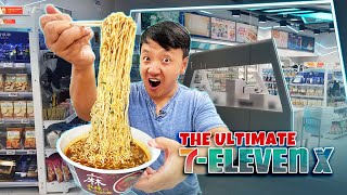 24 Hours Eating ONLY at the ULTIMATE quot7Eleven Xquot in Taipei Taiwan  MICHELIN STAR 7Eleven Food [upl. by Nyssa86]